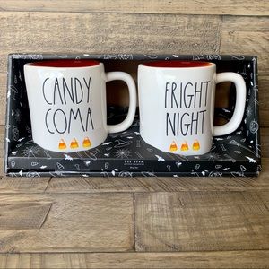 Halloween 2020///CANDY COMA & FRIGHT NIGHT mug set